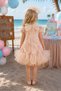 Girl'S, Buckle Detailed, Mini, Belted, Stylish Evening Dress, Birthday and Party Dress - 2