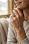 Aventurine Natural Stone Alloy Single Stone Ring - 3