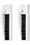 Travel Folding Hair Brush with Comb, Collapsible Portable Pocket Nylon Mini Beard Brush for Men, Women, Thick and Thin Curly Straight Hair, Comb for Parting - 3