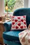 Cherry & Heart Design Decorative Throw Pillow Cover |   Modern Home Decor 43X43