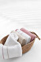 Harmony 4-Piece 100% Cotton Hand & Face Towel Set - Beige/Dry Rose - 2