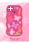 Realme C21Y Compatible Case Camera Protector Red Silicone Couple Phone Case Butterfly Pattern - 2