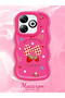 Infinix Hot 40I Compatible Case Camera Protector Red Silicone Couple Phone Case Strawberry Pattern - 2