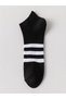 5 Pairs of Men's Socks 3-Stripe Men's Bootie Socks - 5