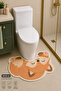 Sweet Toilet Seat Mat Digital Printed Washable Non-Slip Based Bathroom Mat