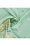 Milano Women's Foglia Lieve Pattern Tivil Silk Scarf Mi̇nt 90X90 - 2