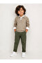 Mct Baby Premium Knitwear Shirted Boy's Combination Set – Beige Top Khaki Pants
