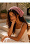 Girl's Summer Knitwear Bandana Mesh Knitted Hole Hair Bandana Beach Vacation Festival Daily City Combination - 2