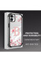 iPhone 11 Compatible Transparent Back Panel Four-Corner Reinforced Impact Protection Glossy Edge Silicone Case - 4