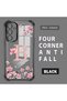 Samsung Galaxy A16 4G/5G Compatible Transparent Back Four Corners Reinforced Impact Protection Silicone Case