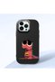 Black Silicone Case Compatible with iPhone 13 Pro with Shock-Absorbing Camera Protections