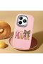 Realme C63 4G/C61 Compatible Shock-Absorbing Camera Protected Pink Silicone Case - 2