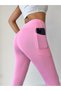 Women's High-Waist Shaping Pocketed Leggings - 2