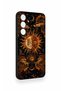 Samsung S24Fe Compatible Mystic Sun Patterned Silicone Case - 3