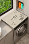 Clothes Dryer Top Organizer Mat Liquid-Proof Cover Cleaning Love
