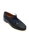 Genuine Leather and Leather Lace-Up Rok Shoes