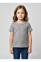 Solid Grey tee for boys and girls - 2