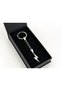 316L Stainless Steel Lightning Bolt Figured Keychain – Modern Metal Design - 2