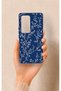 Vivo V30 Compatible Thin Leaf Branch Pattern Silicone Case