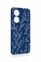Oppo A60 Compatible Thin Leaf Branch Pattern Silicone Case - 4