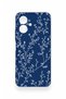 Tecno Spark Go 2 Compatible Thin Leaf Branch Patterned Silicone Case - 2