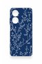 Oppo A60 Compatible Thin Leaf Branch Pattern Silicone Case - 2