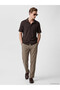 Lcw Vision Brown Relax Fit Pleated Men's Trousers - 2