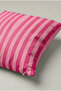 Fuchsia Pink Vertical Striped Cushion Cover 144 – Bold Pink Stripe Design 45X45 cm - 3