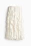 Crinkled tiered skirt - 5
