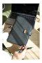 Victorias Journals Executive Vegan Leather Notebook. A5. 100 Gr. 240 Pages. Edge Gilded Black - 3