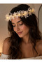 Spring Flower Crown with Led Lights for Parties, Special Days, and Daily Use