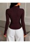 Rover Zippered Slim Fit Blouse [Lycra Stretchable] - 3