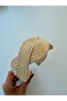 Natural Straw Color Straw Crown Women's Clothing Accessory - 4