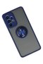 Aconcept Galaxy A33 5g Case Montreal Silicone Cover with Ring (114149) - Navy Blue - 2