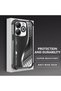 Tecno Spark 20/20C Compatible Transparent Back Four-Corner Reinforced Impact Protection Silicone Case - 3