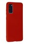 Aconcept Galaxy S20 Case Nano Inside Velvet Silicone (144323) - Red - 3