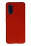 Aconcept Galaxy S20 Case Nano Inside Velvet Silicone (144323) - Red
