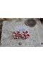 Pink Enamel Flower Model Earrings - 4
