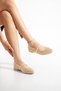 Mary Women's Knitted Straw Ballerina Casual Comfortable Summer Strappy Shoes - 3