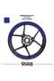 Cfmoto 450Sr Wheel Rim Strip – Half Rim Covering & 450Sr Lettering Sticker Set