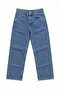 High Waist Straight Jean Pants - 6