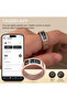 Smart Digital Tasbih Ring With OLED Screen | Sizze 18mm