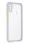 Aconcept Galaxy A11 Case Miami Transparent Silicone (214521) - Lilac