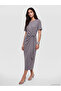 Esvab • Modern & Distinctive Drawstring Modal Blend Dress