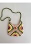Hand Knitted Sunflower Girl's Shoulder Bag - 6