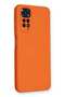 Aconcept Redmi Note 11 Case Nano Velvet Silicone (13639) - Orange - 2