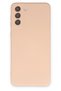 Aconcept Galaxy S21 Case Nano Inside Velvet Silicone (15903) - Powder