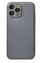 Aconcept iPhone 13 Pro Max Case Coco Carbon Silicone (22257) - Gray