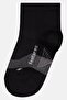 Kids Boy 1 Pair Brand Logo Crew Socks, Black