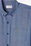 Men's Slim Fit Blue Shirt Slim Fit Cotton Men's Shirt Blue - 6